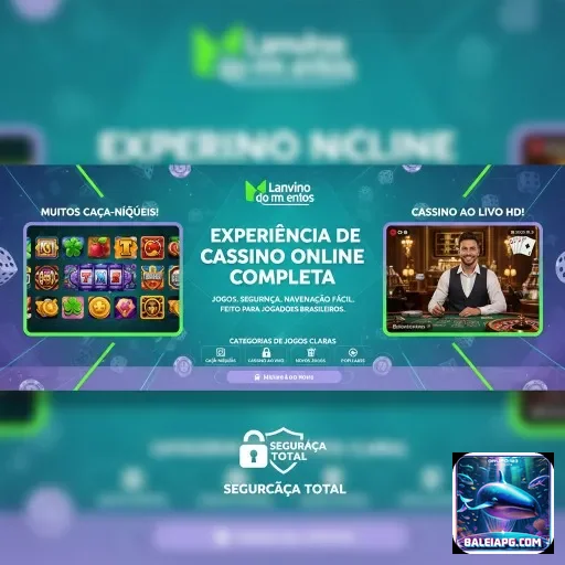 Ilustração de Explore o Aplicativo Cassino da baleiapg com Segurança e Agilidade