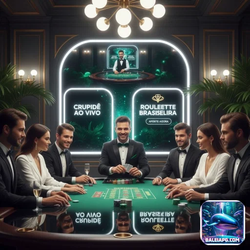 Ilustração de Explore as ofertas VIP da baleiapg em jogos de cassino
