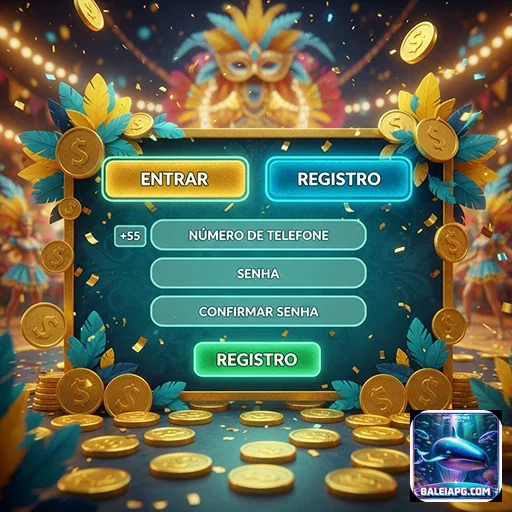 Ilustração de Explore jogos online com a baleiapg e divirta-se